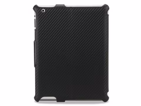 Scosche foldIO P2 Folio Case For iPad 2 black carbon