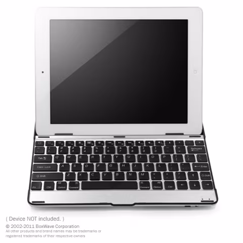BoxWave Keyboard Buddy Case: Wireless Bluetooth Keyboard Case and Aluminum Cover for The New iPad 3rd Generation
