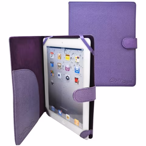 CrazyOnDigital Slim Folio Leather Case for The New iPad 3rd Generation
