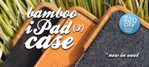 Grove Bamboo Case For The New iPad 3rd Generation