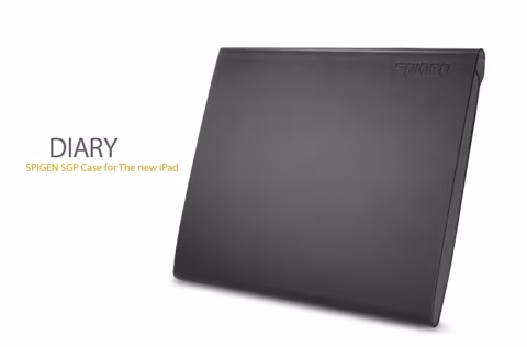 SPIGEN SGP Luxurious Leather Folding Case Diary for The new iPad 3rd Generation