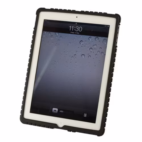Snugg iPad 3 Squared Skinny Fit Protective Case Cover in Black