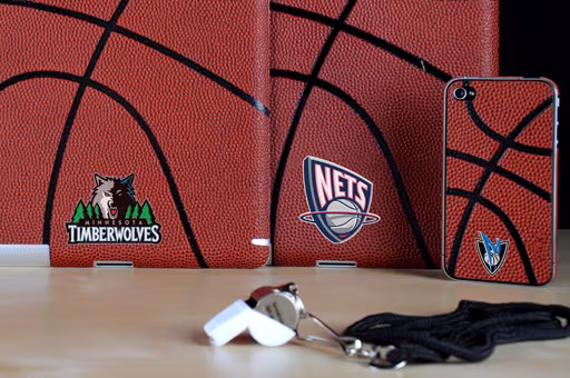ZAGG NBA sportLEATHER Series: Basketball Leather Skins for the new iPad 3rd Gen, iPad 2 and iPhone 4/4S 