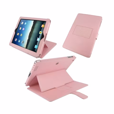 rooCASE Convertible Premium Leather Case Cover with 24 Angle Adjustable Stand for  the new iPad 