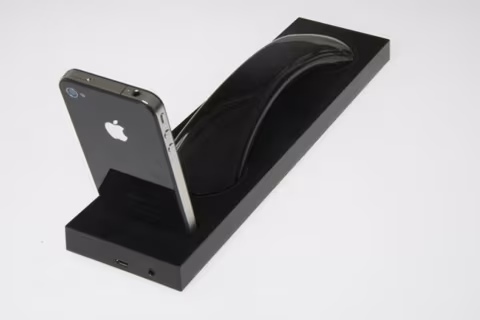 Native Union MM03i Moshi Moshi Curve Bluetooth Wireless Handset and iPhone Dock